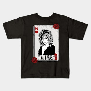 Vintage Card Tina Turner Kids T-Shirt